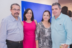 Romeu Duarte, Solange Schramm, Elisa e Totonho Laprovitera