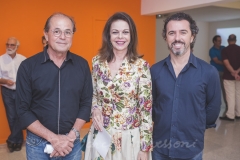 Silvinho Cabral, Gláucia Andrade e Pedro Viriato