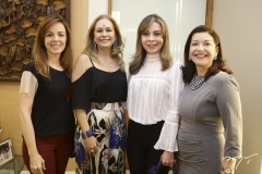 Karísia Pontes, Sarah Philomeno, Venúsia Ribeiro e Guirlanda Ponte