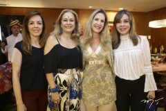 Karísia Pontes, Sarah Philomeno, Marjorie Marshall e Venísia Ribeiro