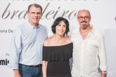 Randal Pompeu, Denise Mattar e Guilherme Isnard