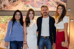 Yasmim Oliveira, Manuela Linhares, Sérgio Helle e Natália Benevides