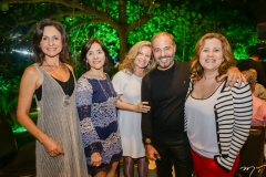 Ana Cristina Mendes, Tania Vasconcelos ,Bia Perlingeiro, Marcus Novais e Luciana Eloy