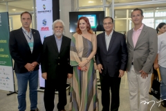 Armando Abreu, Joaquim Cartaxo, Enid Câmara, Beto Studart e Augusto Sousa