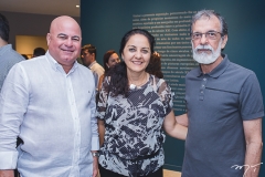 Luciano Cavalcante, Patrícia Veloso e Gentil Barreira