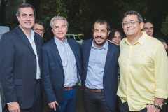 Luiz Roberto Sampaio, Jones Bergamin, Antônio Almeida e José Guedes