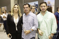 Cristina Vasconcelos, Paulo Menezes e Tirsem Maia