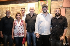 Cardoso Júnior, Sandra Montenegro, Celo Veras, Dias Brasil, Newton Whiterst e Henrique Vildez