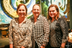 Inês Fiúza, Ethel Whitehurst e Márcia Campelo