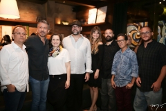 Marco Oriá, Sérgio Helle, Andréa Dallolio, Newton Whitehurst, Stefanie Falcão, Henrique Viudez, Mário Sanders e Rafael Câmara