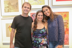Alexandre Landim, Mariana Furlani e Anastácia Duarte