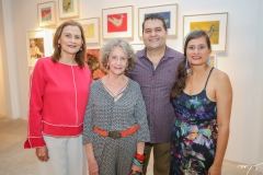 Fernanda Furlani, Guiomar Marinho, Wilson Neto e Mariana Furlani