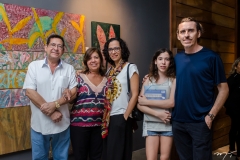 Ildeberto Dautro, Rosa Maria , Emilia Dautro, Iza Dautro e Daniel Pelegrini