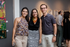 Juliana de Castro, Mariana Furlani e Amauri de Castro