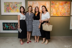 Luce Galvão de Sá, Fernanda e Mariana Furlani e Marceli Brasileiro