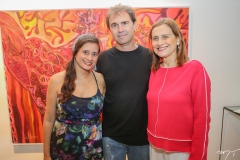 Mariana Furlani, Alexandre Landim e Fernanda Furlani
