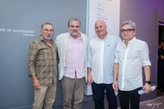 Eduardo Odécio, Paulo Linhares, Geraldo Luciano e Fernando Costa
