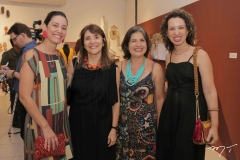 Camila Barros, Tânia Vasconcelos, Mariana Lima e Alexia Brasil