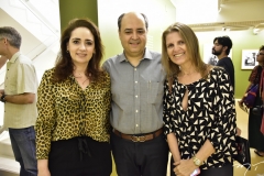 Isabela e Isauro Fontenele e Neli de Carvalho
