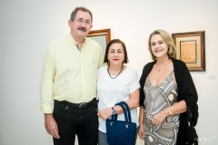 Alexandre Sampaio, Silvana Sarker e Ana Eugênia Cavalcante
