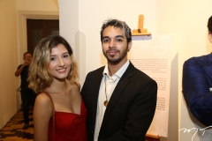Nicole Mauricio e Mateus Frota