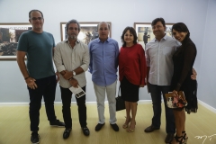 Célio Gurgel, Ernesto Saboia, Silvio e Sandra Frota, George e Rafael Vieira