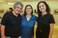 Celso Oliveira, Simonetta Persichetti e Patrícia Veloso