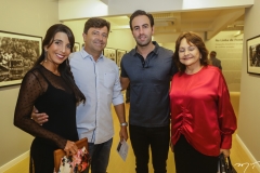 Rafaela e George Vieira, Vitor e Sandra Frota
