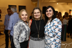 Nazaré Vilar, Gaida Bezerra e Marlene Mindello