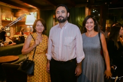 Aurineida Bastos, Fábio Morais e Giovana Moreira