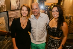 Bia Bley, Mano Alencar e Juliana Pinheiro