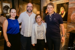 Bia Fiuza, Newton Whitehurst, Azuhli e Leonardo Leal