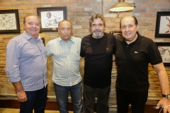 Chiquinho Aragão, Lucidio Carneiro, Totonho Laprovitera e Gigi Lima