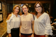 Fernanda Mattoso, Elusa Laprovitera e Lúcia Wolf