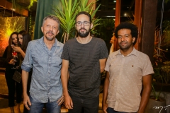 Sérgio Elle, Marco Ribeiro e Cristiano Pereira