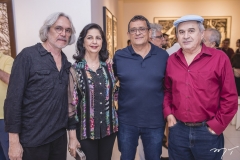 Augusto Nunes, Ana Maria Jereissati, José Guedes e Luciano Maia