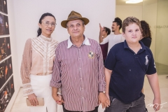 Eva Macedo, Carlos Macedo e Luiz Fernando Macedo