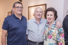 José Guedes, Célio Fontenele e Janice Fontenele