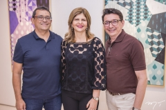 José Guedes, Ivana Quedes e Racine Mourão