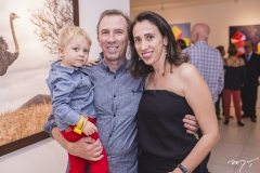Lucas, Philippe e Ellen Godefroit