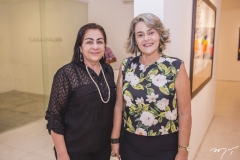 Silvana Saker e Ana Eugênia Cavalcante
