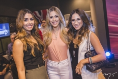 Camila Moreira, Sarah Castro e Carolina Bichucher