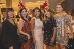 Fernanda Peixoto, Lia Linhares, Márcia Travessoni, Maira Silva e Giovana Castro