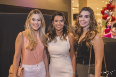 Sarah Castro, Márcia Travessoni e Camila Moreira