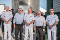 Cmdt Aguiar Freire, Roberto Macedo, Cmdt Leal Ferreira, Roberto Cláudio e Cmdt Leonardo Salema