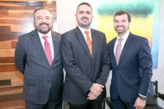 Eduardo Praguimaço, Amilton Sobreire e Thomaz Figueiredo