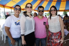 Ana Carmélia, Lorena Wendt, Gleilton Silas e Geórgia Dias
