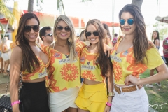 Cris Costa, Rafaela Bandeira, Paula Roberta e Jéssica Campos