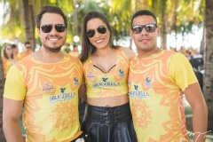Lucas Barreto, Carol Barreto e Felipe Nasa