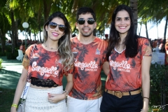 Jéssica Nascimento, Danilo Mourão e Luciana Menezes
